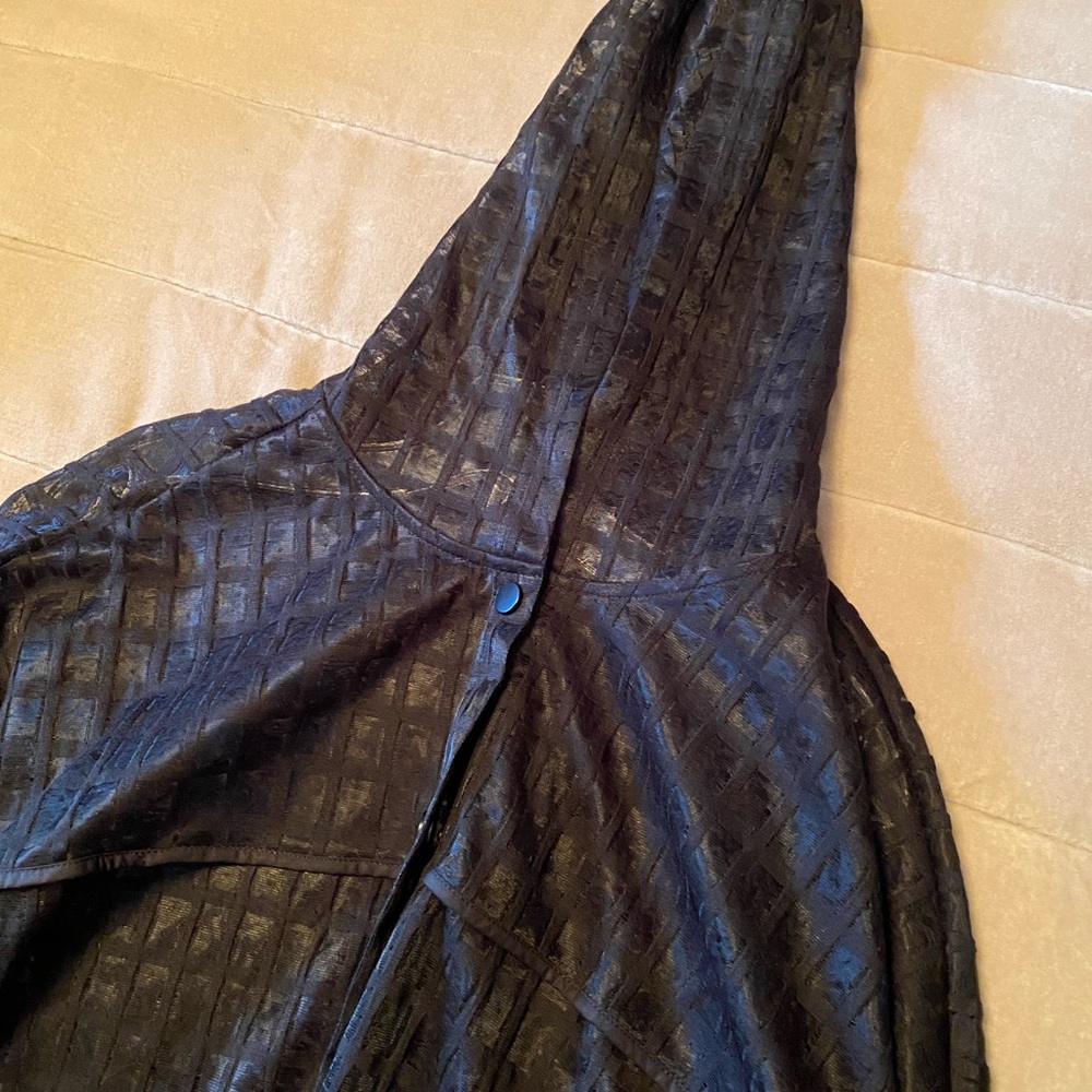 Kate Hewko Sheer Pattern Button Up - Curve Collec… - image 3